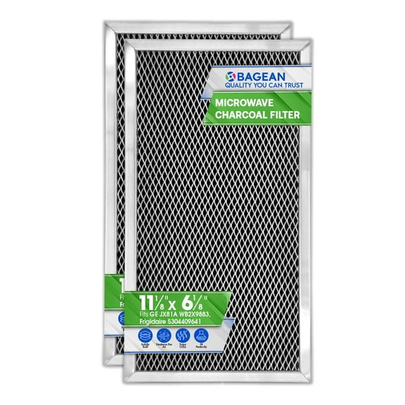 GE JX81A, WB2X9883, Microwave Recirculating Charcoal Filter (2-Pack)