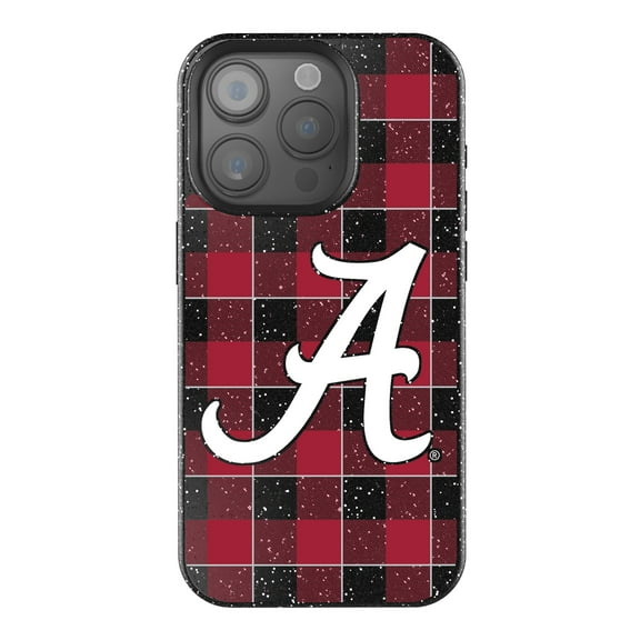 Keyscaper Alabama Crimson Tide Plaid iPhone Bling Case