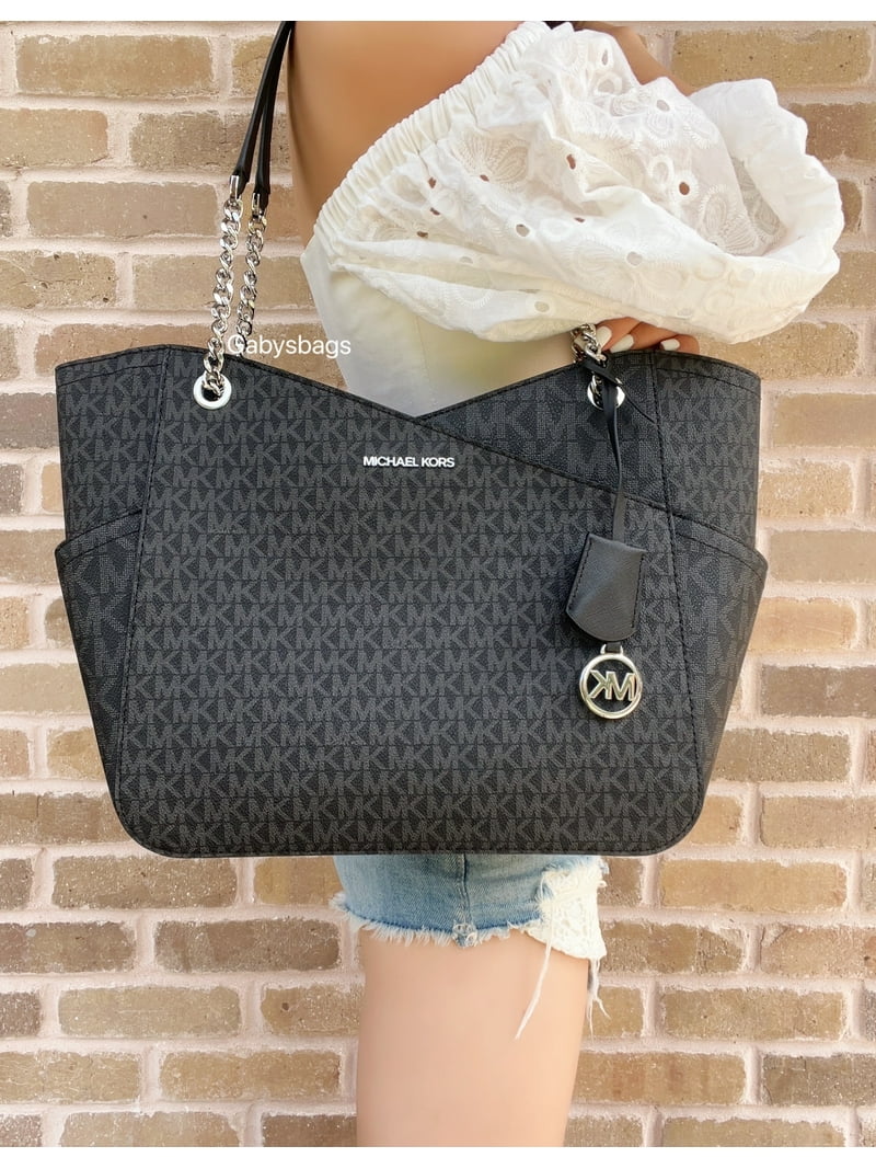 【関税&送料込】Michael By Michael Kors Jet Set Tote Bag Michael Kors Signature Large Jet Set Shoulder Tote Bag