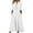 White, variant on Womens Summer Wrap V Neck Casual Dresses Floral Short Sleeve A-Line Midi Sundress