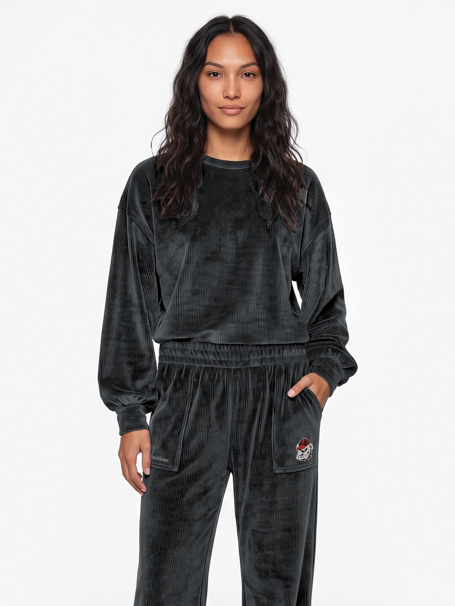 Georgia Bulldogs Reebok Womens Fashion Fit Fleece Pant