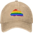 thumbnail image 2 of LGBT Flag Map of Bhutan Baseball Cap Women Men Hat Vintage Trucker Sun Hat Dad Cowboy Hats, 2 of 8