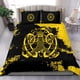 thumbnail image 5 of Juego de cama vikingo, Loki Bound Triskele Rune Gold Rlt12, 5 of 6