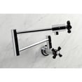 thumbnail image 4 of Kingston Brass Pot Filler Faucets With Oil Rubbed Bronze Finish KS4105PKX, 4 of 13