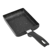 Rectangular Non-Stick Frying Pan - 13.5x18.5cm Egg Roll & Pancake Skillet