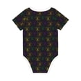 thumbnail image 2 of Rocae Mardi Gras Carnival for Baby Climbing Clothes Soft Baby Romper for Active Infants Comfortable and Breathable Crawling Jumpsuit Unisex Baby Outfit 9M, 2 of 8