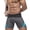 Gray, variant on Men's Tight Yoga Mesh Training Bodybuilding Gym Workout Shorts Jammer Swimsuit Long Swim Shorts Size M-2XL Gray