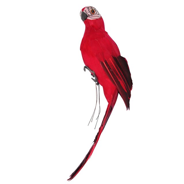 Amdohai Artificial Parrot Wall Sculpture Decorative Simulation Foam Parrot Home Decoration Crafts