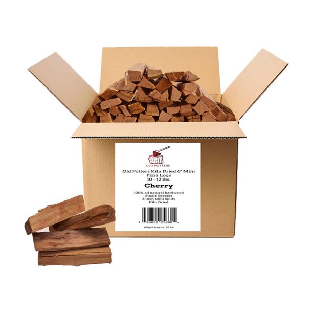 Old Potters Kiln Dried 6 x 05-15 Inch Mini Pizza Oven cooking Logs ...