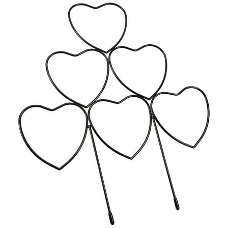 Masteelf Plant Support Stake For Climbing Vegetables And Flowers Metal Trellis For Garden Indoor Vines And Potted Plants Plant Climbing Frame