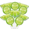 thumbnail image 1 of Globos YOUDICT Lemon Lime para fiestas con temática de limón x10, 1 of 7