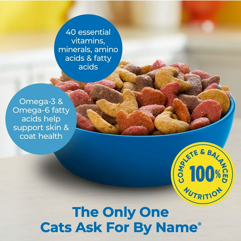 Meow Mix Seafood Medley Dry Cat Food 14.2 Pound Bag Walmart