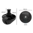 thumbnail image 2 of for Dreame D9 for L20 Ultra Front Caster Wheel Replacement,Silent 360° Swivel Anti-Jam Design, 2 of 5
