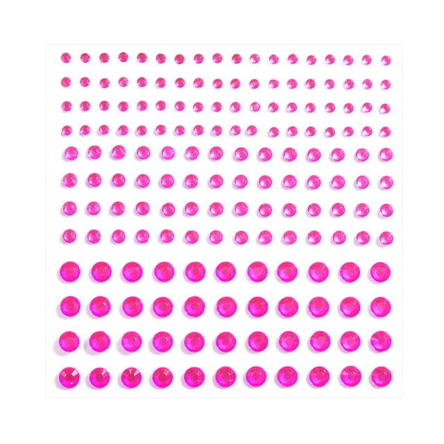 Pegatinas acrílicas de colores variados para decoración de coche, pegatinas de diamantes, pegatinas de diamantes de imitación para niños