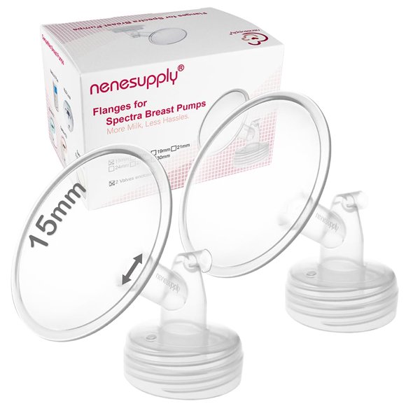 Nenesupply Bridas de 15 mm 2 piezas para Extractor de Leche Spectra