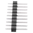thumbnail image 2 of 100pcs Male Header Pins, Straight Single Row 40 Pin 0.1 Inch (2.54mm) Male Pin Header Connector PCB Board Pin Connector Electronic Component Raw Materials, 2 of 8