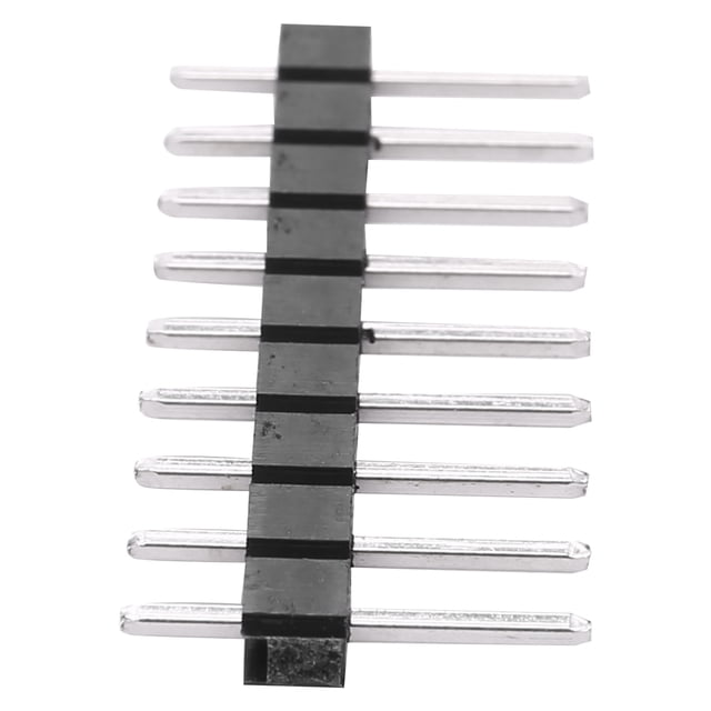 100pcs Male Header Pins, Straight Single Row 40 Pin 0.1 Inch (2.54mm) Male Pin Header Connector PCB Board Pin Connector Electronic Component Raw Materials