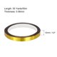 thumbnail image 2 of Cinta metalizada tono dorado Uxcell 1/2" x 55 yardas para decoración DIY, 2 of 6