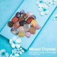 thumbnail image 2 of Domqga 100g Natural Mini Point Quartz Crystal Stone Mixed Color Rock Chips Lucky Healing , Natural Mini Crystal, Natural Crystal Stone, 2 of 8
