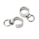 thumbnail image 5 of Anillo Para Patas De Pájaro Acero Inoxidable Flexible Duradero Para Entrenamiento Loro Patas Clips Apertura Para Entrenamiento De Pájaros ANGGREK Otros, 5 of 8