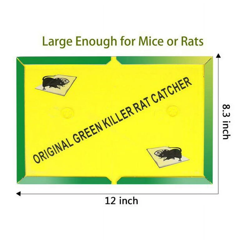 Protecker Mouse Trap,Pest Control Traps,Professional Strength Mouse Glue Traps ,Mice Rat Moths Bugs Insects Bed Bugs Spiders Cockroaches Snake Glue