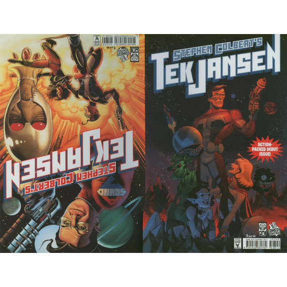 Tek Jansen (Stephen Colbert's) #1 (2nd) VF ; Oni Comic Book