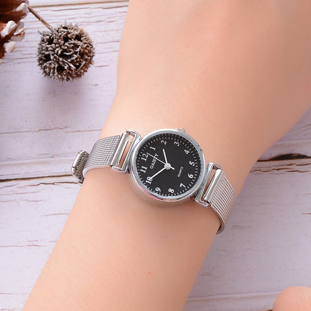 【MIARHB】Women's Casual Quartz Mesh Belt Watch Analog Wrist Watch