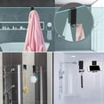thumbnail image 4 of Easy Install Bathroom Hook for Glass Shower Doors No Drilling Required, 4 of 10