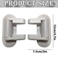 thumbnail image 2 of 2-Pack Door Handle Lock, Proof Door Lever Lock for Safety, Dogs & Cats from Opening Doors, Easy One-Hand Adult Operation, No-Drill Adhesive Installation, for Home Bathroom & Bedroom Use, 2 of 2
