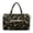 Gold Musical Note Print, variant on Garronmavis Gold Music Note Print Large Quilted Duffle Bag for Women, Weekender Travel Bag Carry On Bag with Pockets, Gym Overnight Dance Shoulder Tote
