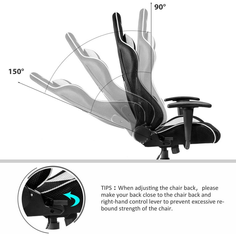 Merax high end reclining gaming chair new arrivals