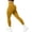 Yellow, variant on KHONTS Scrunch Leggings for Women High Waist Gym Workout Legging Tummy Control Booty Lifting Yoga Pants Yellow S