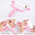 thumbnail image 5 of Pet Hair Remover, Extra Sticky Lint Roller, Cat & Dog Hair Remover，Remove Pet Hair from Furniture, Carpet, Bedding, Clothes, Sofa, Car Seats,20 Sheets, 6.47 Inches Wide (1 Roller + 1 Refills), 5 of 5