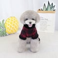 thumbnail image 1 of XWSHYW Ropa para Mascotas para Perros Pequeños. Ropa a Cuadros de Cuatro Patas y Ropa Nueva de Invierno, 1 of 6