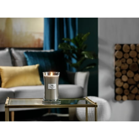 21.5oz Large Hourglass Jar Candle Fireside - WoodWick