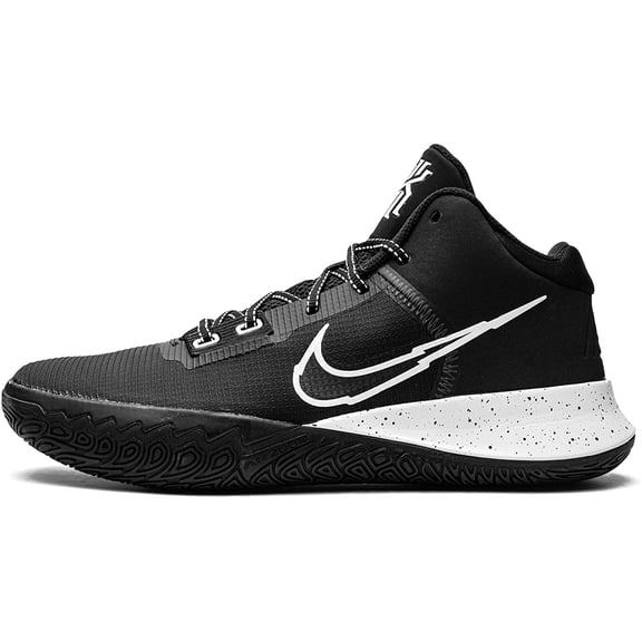 Nike Mens Kyrie Flytrap IV Basketball 8.5 Black/White-metallic Silver