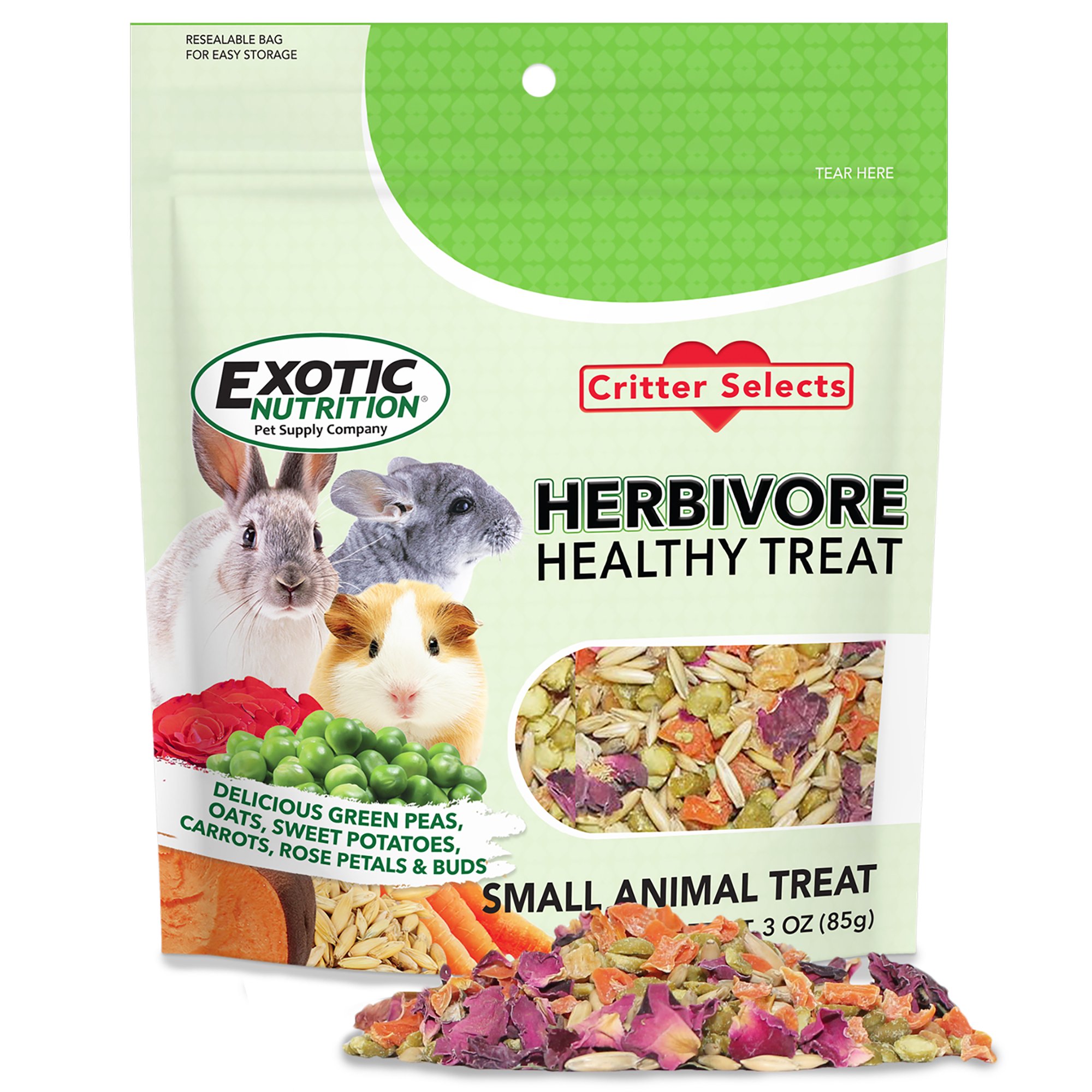 Exotic Nutrition Herbivore Treat 3 oz.