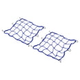 thumbnail image 1 of Unique Bargains Cargo Net, 2 Pack Reflective Motorcycle Luggage Straps, 15.7' x 15.7', Blue, 1 of 6