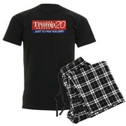 CafePress - Donald Trump '20 Men's Dark Pajamas - Men's Dark Loose Fit Cotton Pajama Set