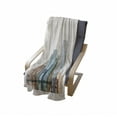 thumbnail image 4 of Jersey City Soft Flannel Fleece Throw Blanket, New Jersey Skyline with Big American Town Buildings with Bridge Urban Print, Cozy Plush for Indoor and Outdoor Use, 50" x 60", Multicolor, by Ambesonne, 4 of 6