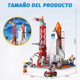 thumbnail image 4 of 521 Pcs Set De Bloques Construccion Para Cohetes Espaciales Xtellar multicolor, 4 of 4