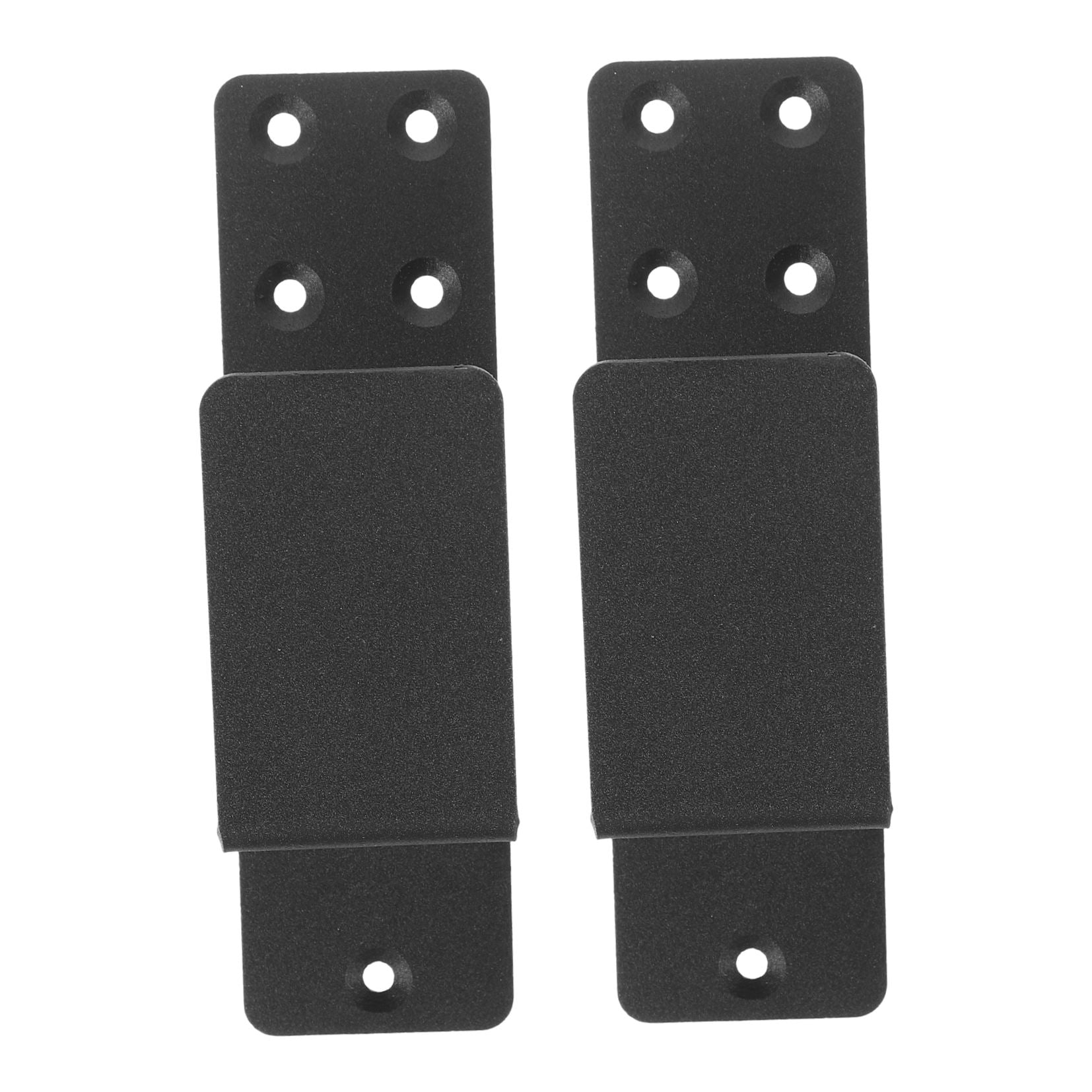 Raindrops Door Mount Brackets U Shaped Steel 2Pcs 5.6X1.8X1.6In