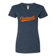 thumbnail image 2 of Go All Out City Of Cincinnati Ohio Pride Fashion Script Deluxe Soft T-Shirt Mens/Women, 2 of 3