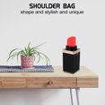 thumbnail image 3 of 1Pc Lipstick Shape Bag Clutch Bag Shoulder Chain Bag Dinner Bag for Women, 3 of 5