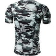 thumbnail image 2 of Camiseta de compresión acolchada con protector de pecho para fútbol, fútbol y paintball., 2 of 5