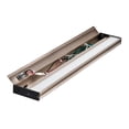 thumbnail image 2 of NICOR Lighting Slim 21-Inch Dimmable LED Under-Cabinet Light Fixture, Nickel (NUC-3-21-NK), 2 of 8