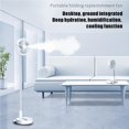thumbnail image 3 of maskred Ventilateur Multifonctionnel Pliable Humidifiant avec Pulvérisation d'Eau, Charge USB, Ventilateur Électrique Portable Rétractable avec Veilleuse, 3 of 6