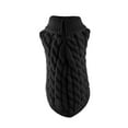 thumbnail image 2 of HonestMatter Small Dog Sweater Dog Clothes for Small Dogs Winter Pet Vest Warm Breathable Cotton Outfit Autumn Winter Black Size XL 1 Pack, 2 of 9
