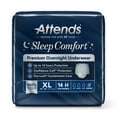 thumbnail image 3 of Attends Sleep Comfort Premium Overnight Disposable Underwear Pull On with Tear Away Seams X-Large, SCPO40, 79, 56 Ct, 3 of 10