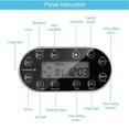 thumbnail image 4 of TFixol Smart Pet Feeder with Voice Recorder - 3.5L Automatic & Manual Feeding for Cats & Dogs, USB & Battery Powered, Detachable Metal Plate, Memory Function, Eco-Friendly ABS Material, 4 of 6